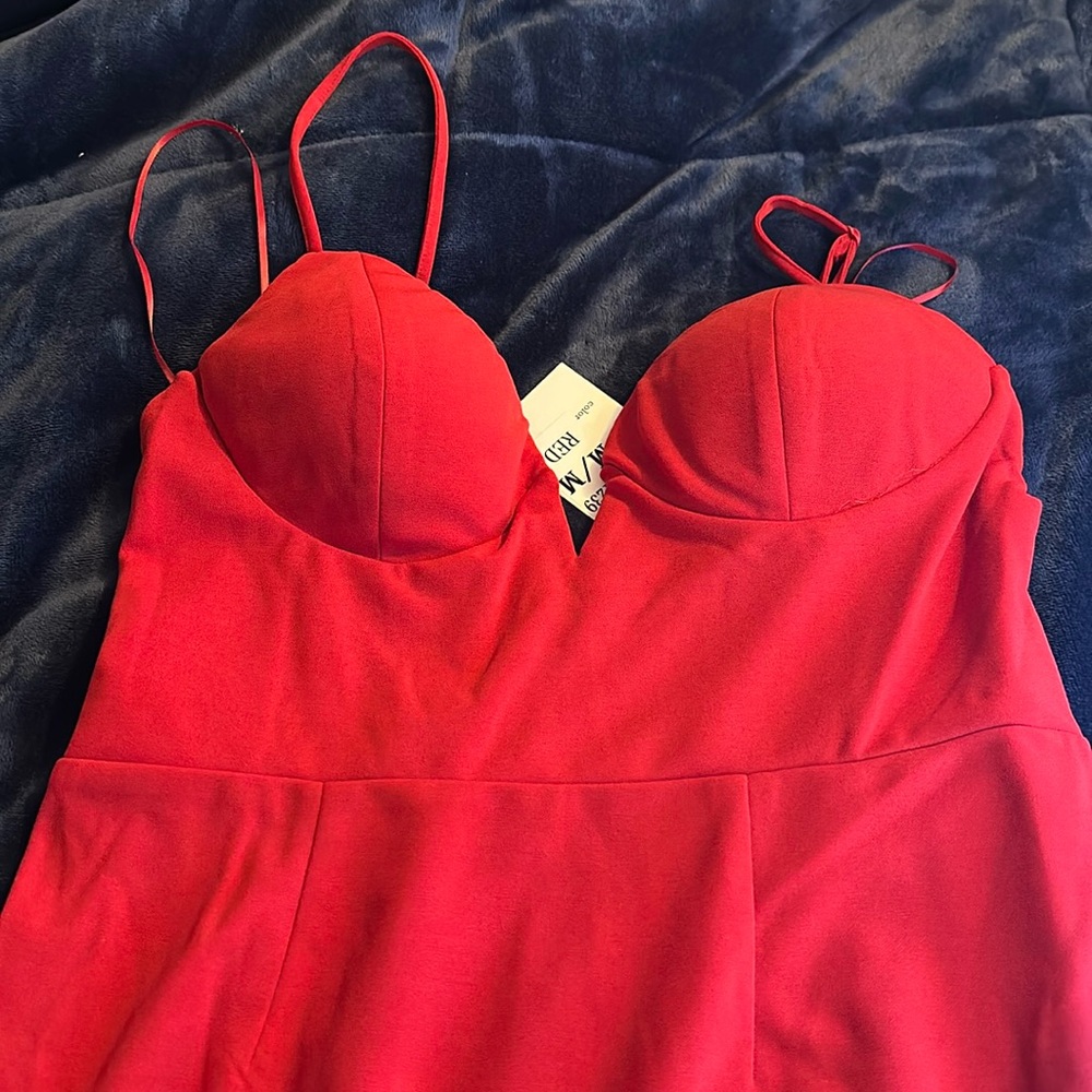 Red dress